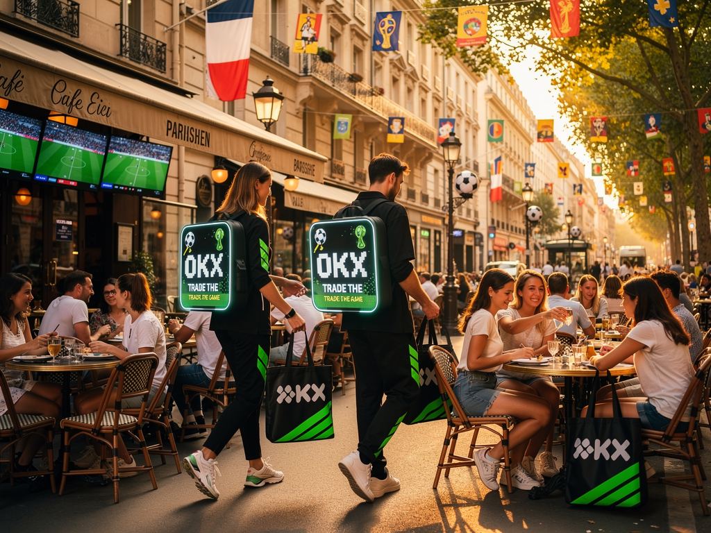 OKX LED Walk — Mockup